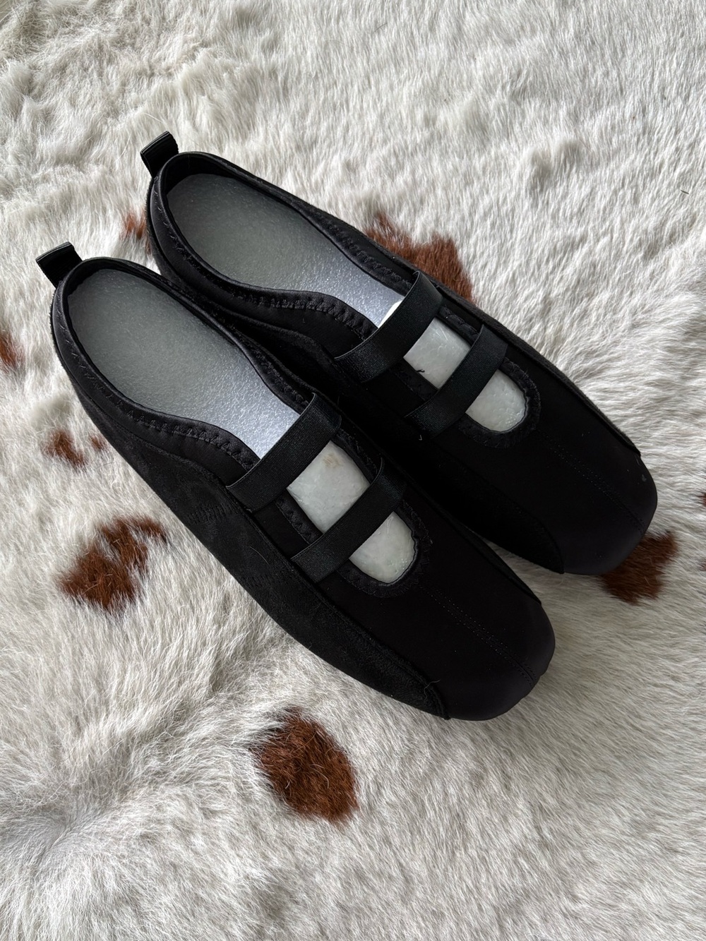 NEW in box: Black Slip-On Flats